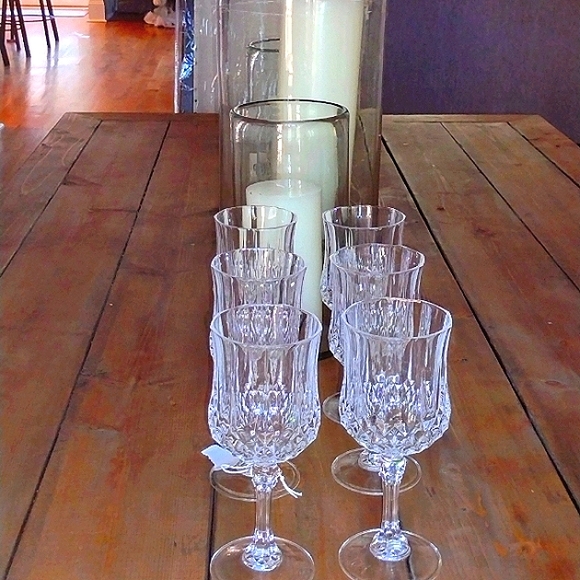 Six Exquisite Very Fine Crystal Stemware Pieces - Picture 6 of 13